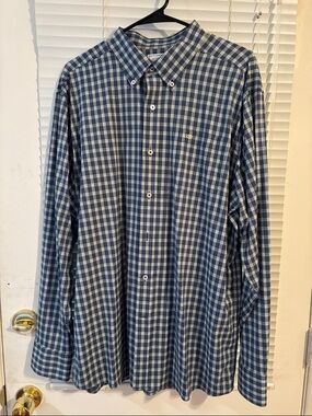 Southern Tide Classic Fit Cotton/Spadex Sport Dress Shirt Men’s Size XL